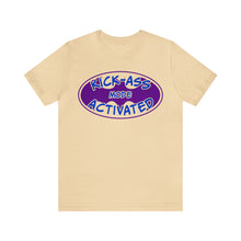 Load image into Gallery viewer, Kick Ass Mode Activated Fu@K Thyroid Cancer Unisex Jersey Short Sleeve Tee
