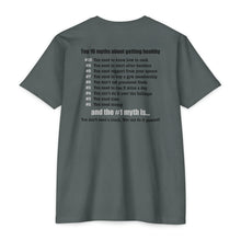Load image into Gallery viewer, Late Night with Jetstream Health Coaching Motivational Unisex CVC Jersey T-shirt