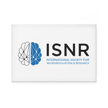 Load image into Gallery viewer, ISNR Logo White Button Magnet Set - 10 pcs