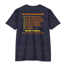 Load image into Gallery viewer, Late Night with Jetstream Health Coaching Motivational Unisex CVC Jersey T-shirt