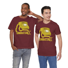 Load image into Gallery viewer, Generation X Rotary Phone Unisex Jersey Short Sleeve Tee