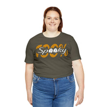Load image into Gallery viewer, 100% Spooky Halloween Ghost Unisex Softstyle T-Shirt