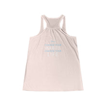 Load image into Gallery viewer, Team Platinum 2023 Conference Change Your Habits Change Your Life Women's Flowy Racerback Tank