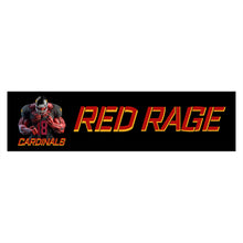 Load image into Gallery viewer, Cardinals Red Rage #18 Black Bumper Stickers
