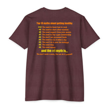 Load image into Gallery viewer, Late Night with Jetstream Health Coaching Motivational Unisex CVC Jersey T-shirt