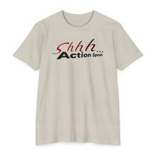 Load image into Gallery viewer, Shhh Action Speaks Motivational Unisex CVC Jersey T-shirt