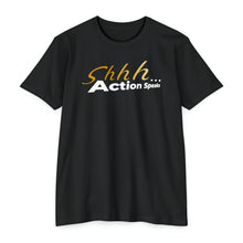 Load image into Gallery viewer, Shhh Action Speaks Motivational Unisex CVC Jersey T-shirt