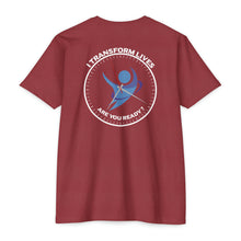 Load image into Gallery viewer, Jetstream Health Coach I Transform Lives Are You Ready Motivational Unisex CVC Jersey T-shirt