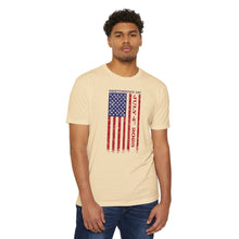 Load image into Gallery viewer, Independence Day USA Flag July 4th 2025 Unisex CVC Jersey T-shirt