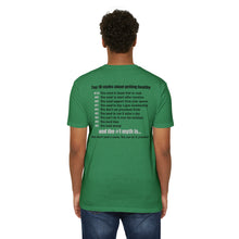 Load image into Gallery viewer, Late Night with Jetstream Health Coaching Motivational Unisex CVC Jersey T-shirt