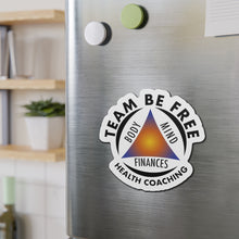 Load image into Gallery viewer, Team Be Free Health Coaching Die-Cut Magnets