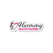 Load image into Gallery viewer, Harmony Health Coaching Die-Cut Magnets