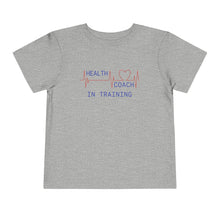 Load image into Gallery viewer, Health Coach in Training heartbeat Toddler Short Sleeve Tee
