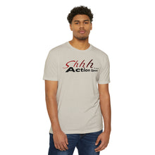 Load image into Gallery viewer, Shhh Action Speaks Motivational Unisex CVC Jersey T-shirt