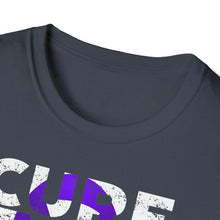 Load image into Gallery viewer, Cure It Pancreatic Cancer Unisex Softstyle T-Shirt