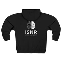 Load image into Gallery viewer, ISNR Brain Unisex Zip Hoodie in Black or White
