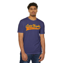 Load image into Gallery viewer, Late Night with Jetstream Health Coaching Motivational Unisex CVC Jersey T-shirt