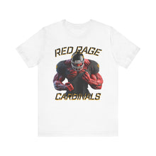 Load image into Gallery viewer, Cardinals Red Rage Personalized Unisex Tee
