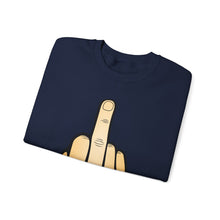 Load image into Gallery viewer, Middle Finger Multiple Sclerosis Unisex Heavy Blend™ Crewneck Sweatshirt