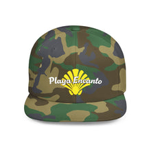 Load image into Gallery viewer, Playa Encanto Flat Bill Snapback Hat – Cool Beach Vibe Cap