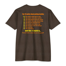 Load image into Gallery viewer, Late Night with Jetstream Health Coaching Motivational Unisex CVC Jersey T-shirt