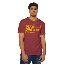 Load image into Gallery viewer, Greatest Dad in the Galaxy Fathers Day Unisex CVC Jersey T-shirt