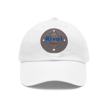 Load image into Gallery viewer, Rival Bakery Dad Hat with Leather Patch (Round)