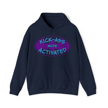 Load image into Gallery viewer, Kick Ass Mode Activated F Cancer Unisex Heavy Blend™ Hooded Sweatshirt