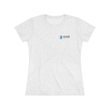 Load image into Gallery viewer, ISNR 2025 Conference Women's Triblend Tee