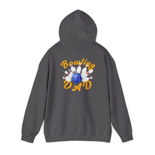 Load image into Gallery viewer, Bowling Dad Fathers Day Unisex Heavy Blend™ Hooded Sweatshirt