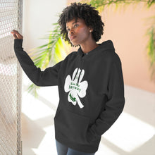 Load image into Gallery viewer, I’m Not Irish Kiss Me Anyway St Patricks Day Three-Panel Fleece Hoodie