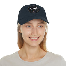 Load image into Gallery viewer, Rival Bakery Dad Hat with Leather Patch (Round)