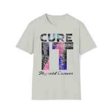 Load image into Gallery viewer, Cure It Thyroid Cancer Unisex Softstyle T-Shirt