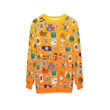 Load image into Gallery viewer, What’s Wild Colorful Unisex Sweatshirt - Fun Graphics for Everyday Wear