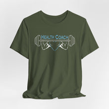 Load image into Gallery viewer, Team Platinum 2023 Conference Muscle Heart Change Your Habits Change Your Life Unisex Jersey Short Sleeve Crew Neck Tee