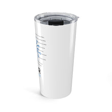 Load image into Gallery viewer, ISNR Neuroregulation Disciplines White Cup - Ringneck Tumbler 20oz