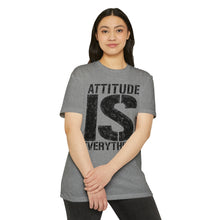 Load image into Gallery viewer, Attitude Is Everything Motivational Unisex CVC Jersey T-shirt