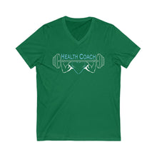 Load image into Gallery viewer, Team Platinum 2023 Conference Muscle Heart Discipline Equals Freedom Unisex Short Sleeve V-Neck Tee