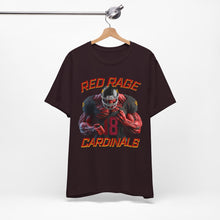 Load image into Gallery viewer, Cardinals Red Rage #18 Football Fan Tee