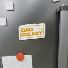 Load image into Gallery viewer, Greatest Dad in the Galaxy Fathers Day Die-Cut Magnets