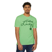 Load image into Gallery viewer, Feeling Lucky St Patricks Day Unisex CVC Jersey T-shirt