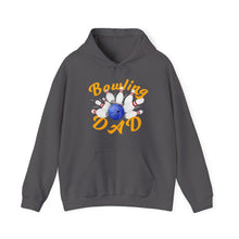 Load image into Gallery viewer, Bowling Dad Fathers Day Unisex Heavy Blend™ Hooded Sweatshirt