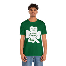 Load image into Gallery viewer, St. Patricks Day 2024 I am Not Irish Kiss Me Anyway Unisex Softstyle T-Shirt