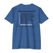 Load image into Gallery viewer, Late Night with Jetstream Health Coaching Motivational Unisex CVC Jersey T-shirt