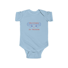 Load image into Gallery viewer, Health Coach In Training Muscle Infant Fine Jersey Bodysuit