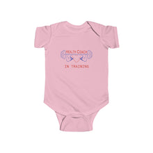 Load image into Gallery viewer, Health Coach In Training Muscle Infant Fine Jersey Bodysuit
