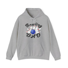 Load image into Gallery viewer, Bowling Dad Fathers Day Unisex Heavy Blend™ Hooded Sweatshirt