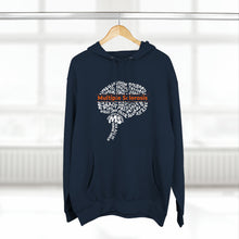 Load image into Gallery viewer, Multiple Sclerosis It’s All In Your Head Three-Panel Fleece Hoodie