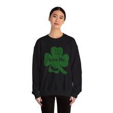 Load image into Gallery viewer, Kiss Me I’m Irish St Patrick’s Day Unisex Heavy Blend™ Crewneck Sweatshirt