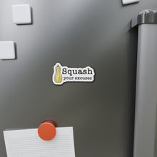 Load image into Gallery viewer, Squash Your Excuses Die-Cut Magnets